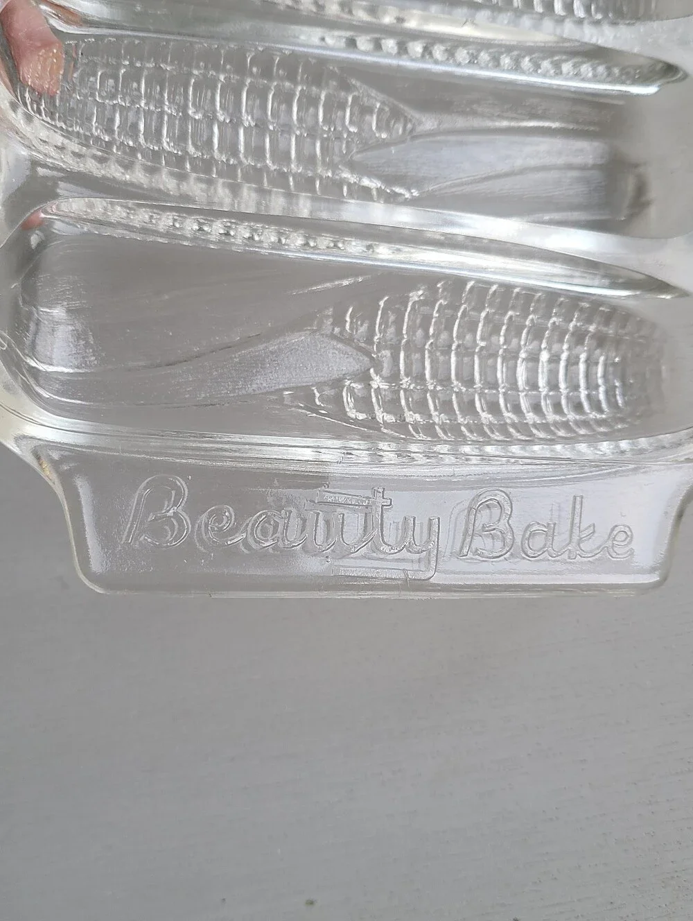 Vintage Beauty Bake Corn Cobb Cornbread Baking Dish 1940s